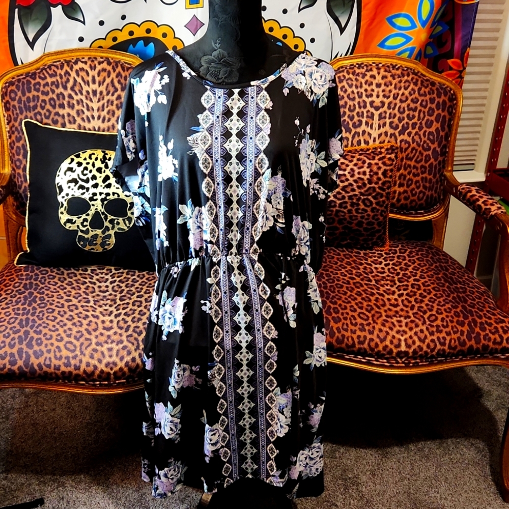 Maurices Lattice Back Dress - Picture 3 of 6